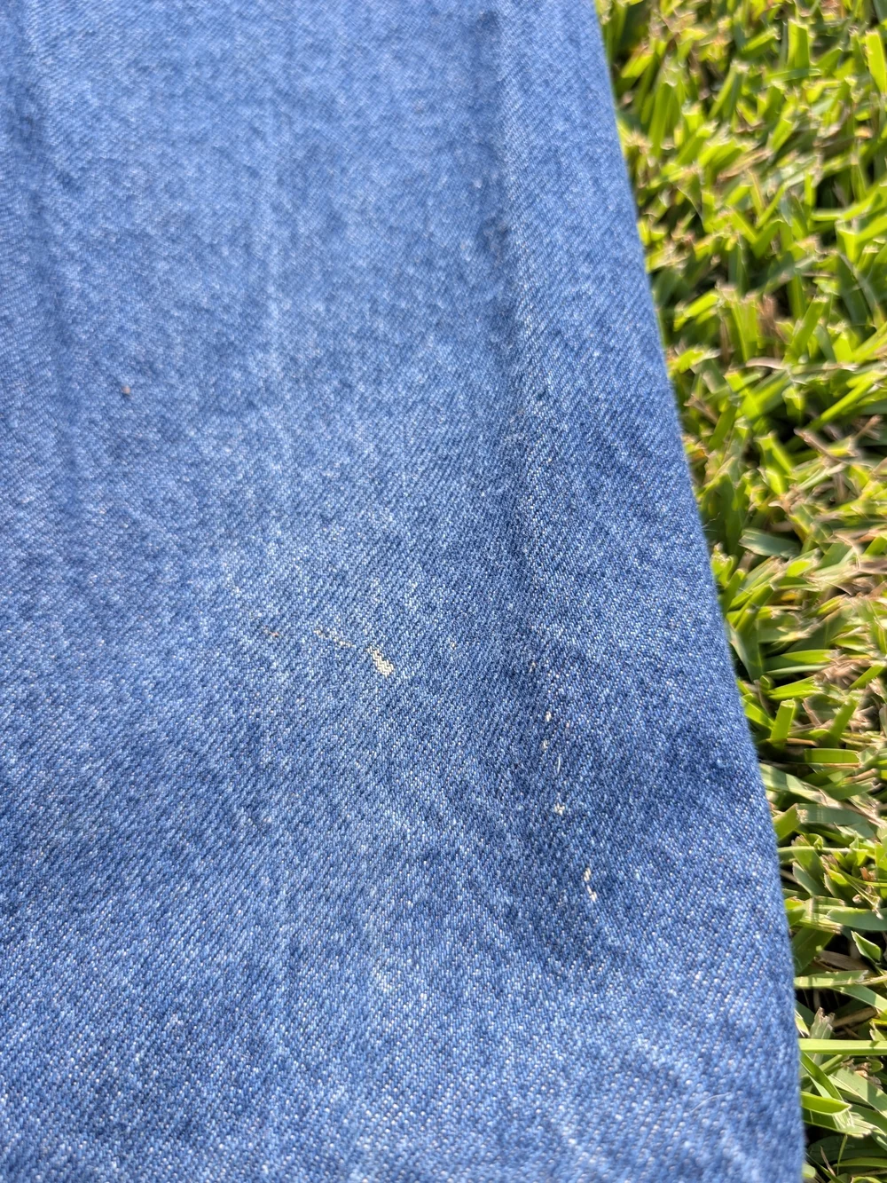 Vintage Levi's Men's Denim Straight Jeans in Blue